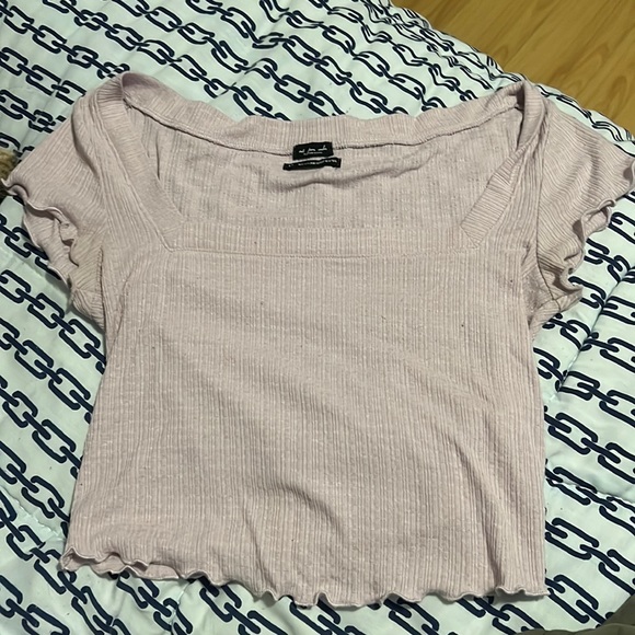 Urban Outfitters Small Lilac square neck tee - Picture 1 of 1